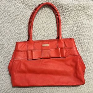 Red bow Kate Spade purse
